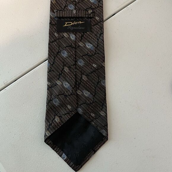 Lot Of Two Christian Dior Men's Ties Polka Dots All Silk - Picture 13 of 13